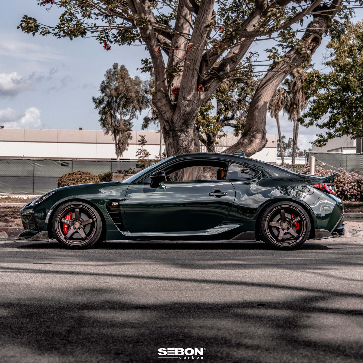 MB-Style Carbon Fiber side skirts for 2022-2026 Toyota GR86 / Subaru BRZ