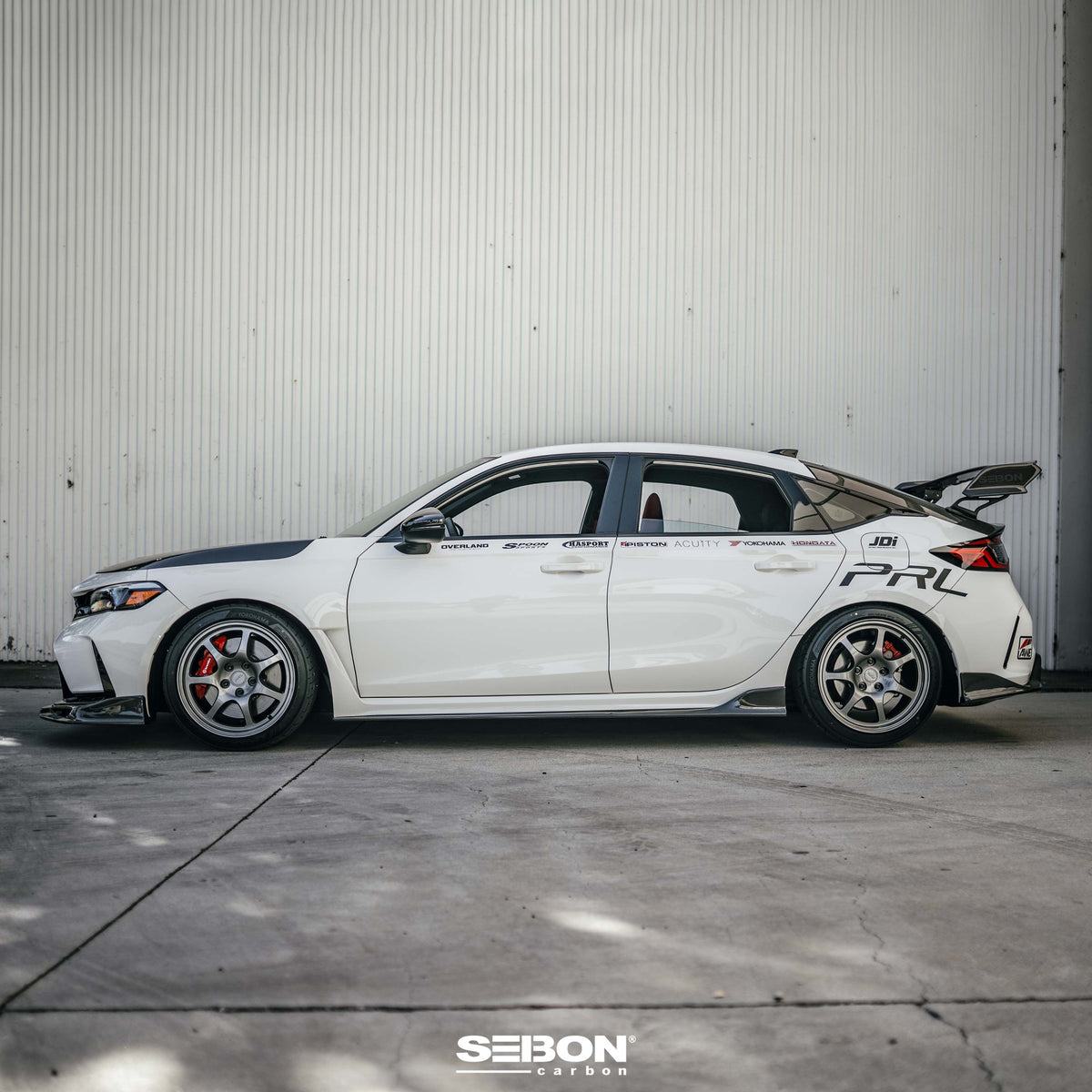 MB-Style Carbon Fiber side skirts for 2023-2026 Honda Civic Type R