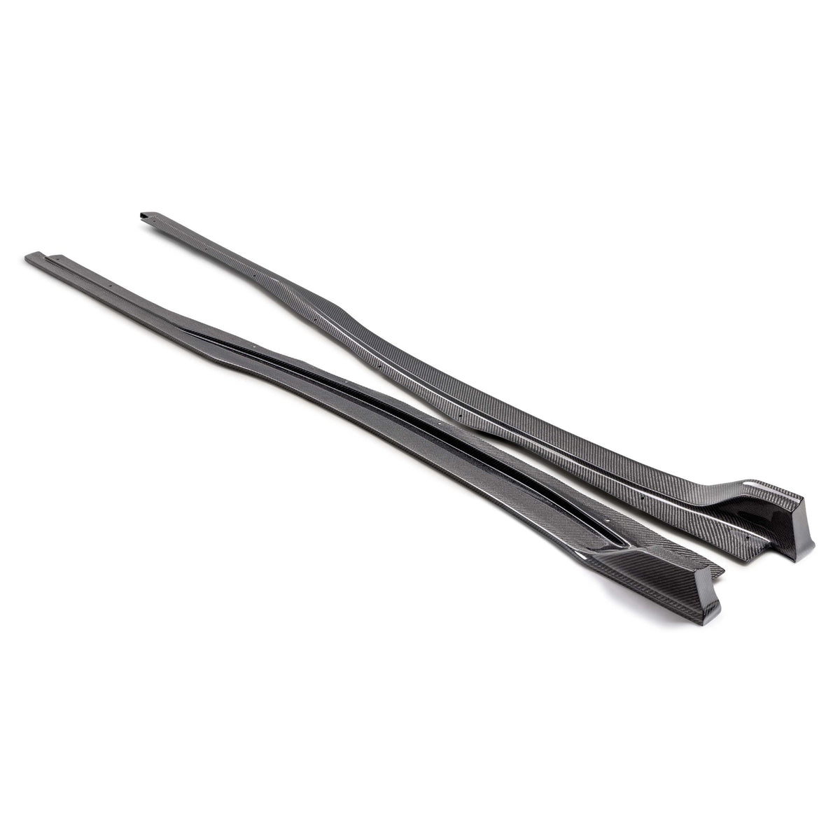 MB-Style Carbon Fiber Side Skirts for 2023-2026 Toyota Prius