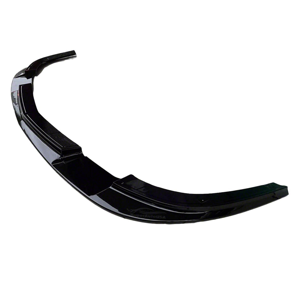 SuperAutoUSA ZR1 Style Front Splitter; Gloss Black (05-13 Corvette C6, Excluding Base)
