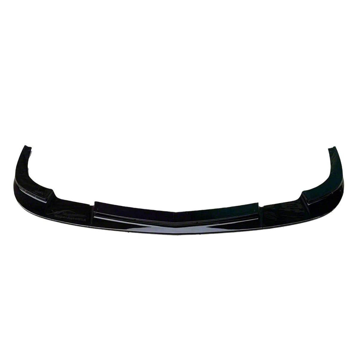 SuperAutoUSA ZR1 Style Front Splitter; Gloss Black (05-13 Corvette C6, Excluding Base)