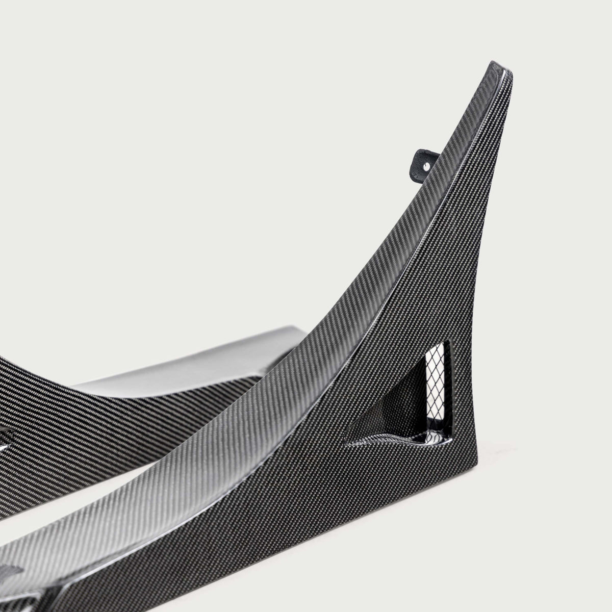 MB-Style Carbon Fiber Rear Side Skirt Extensions for 2023-2026 Honda Civic Type R
