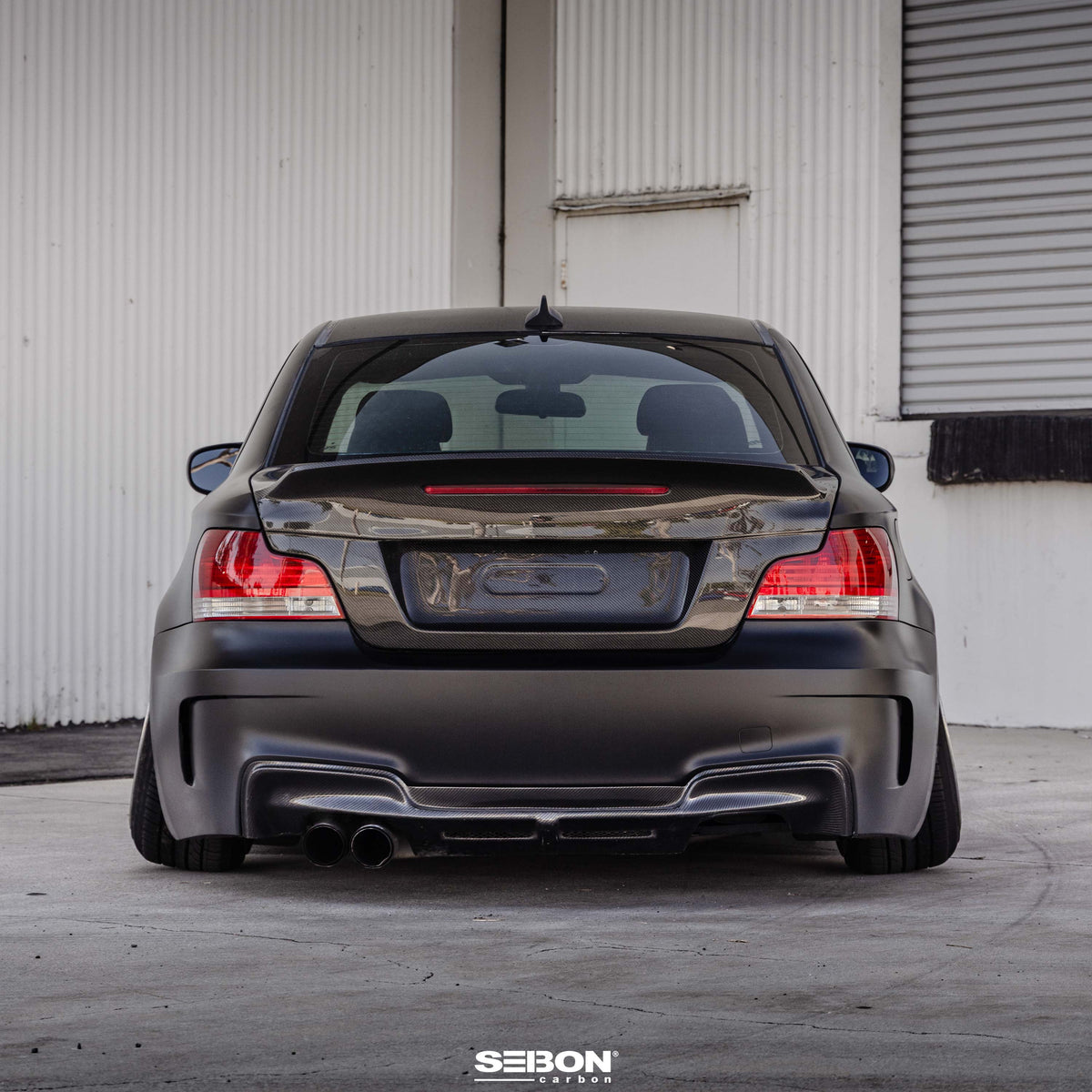 CSL-Style Carbon Fiber Trunk Lid for 2008-2013 BMW E82 1 Series / 1M Coupe