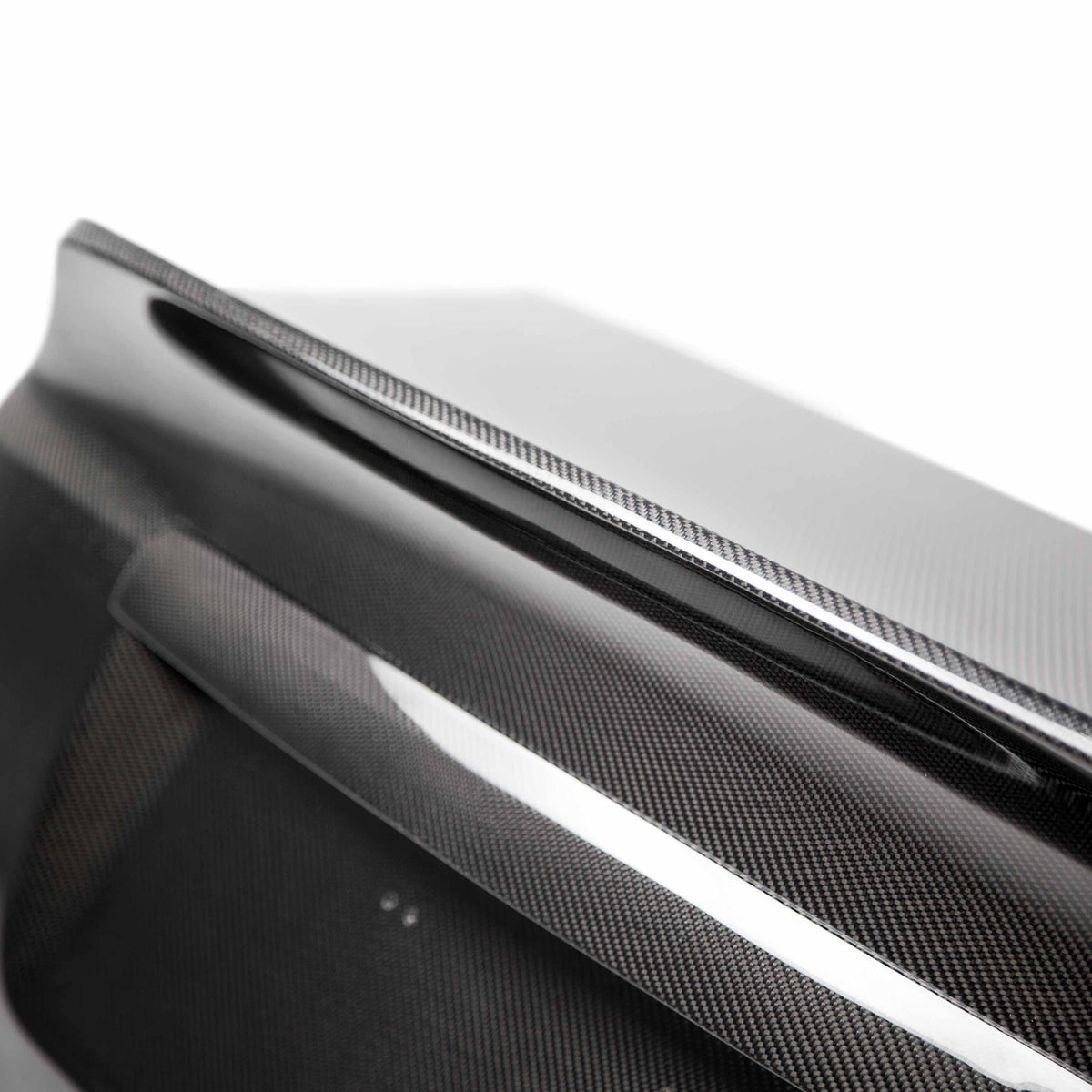 C-Style Carbon Fiber trunk lid for 2008-2014 Subaru WRX / STi Sedan