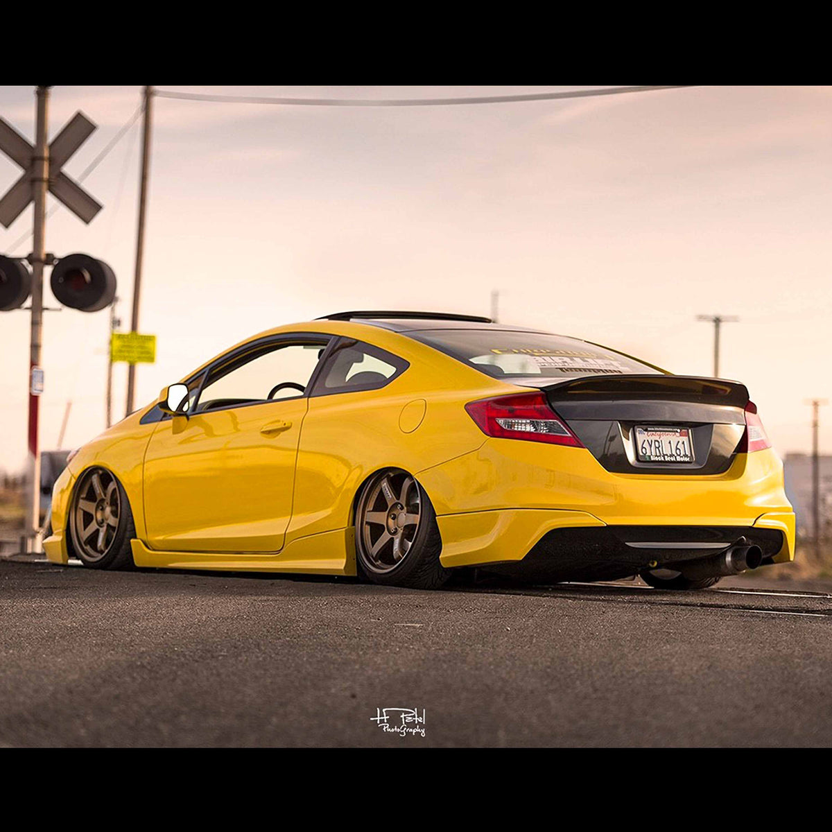 OEM-Style Carbon Fiber trunk lid for 2012-2015 Honda Civic Coupe