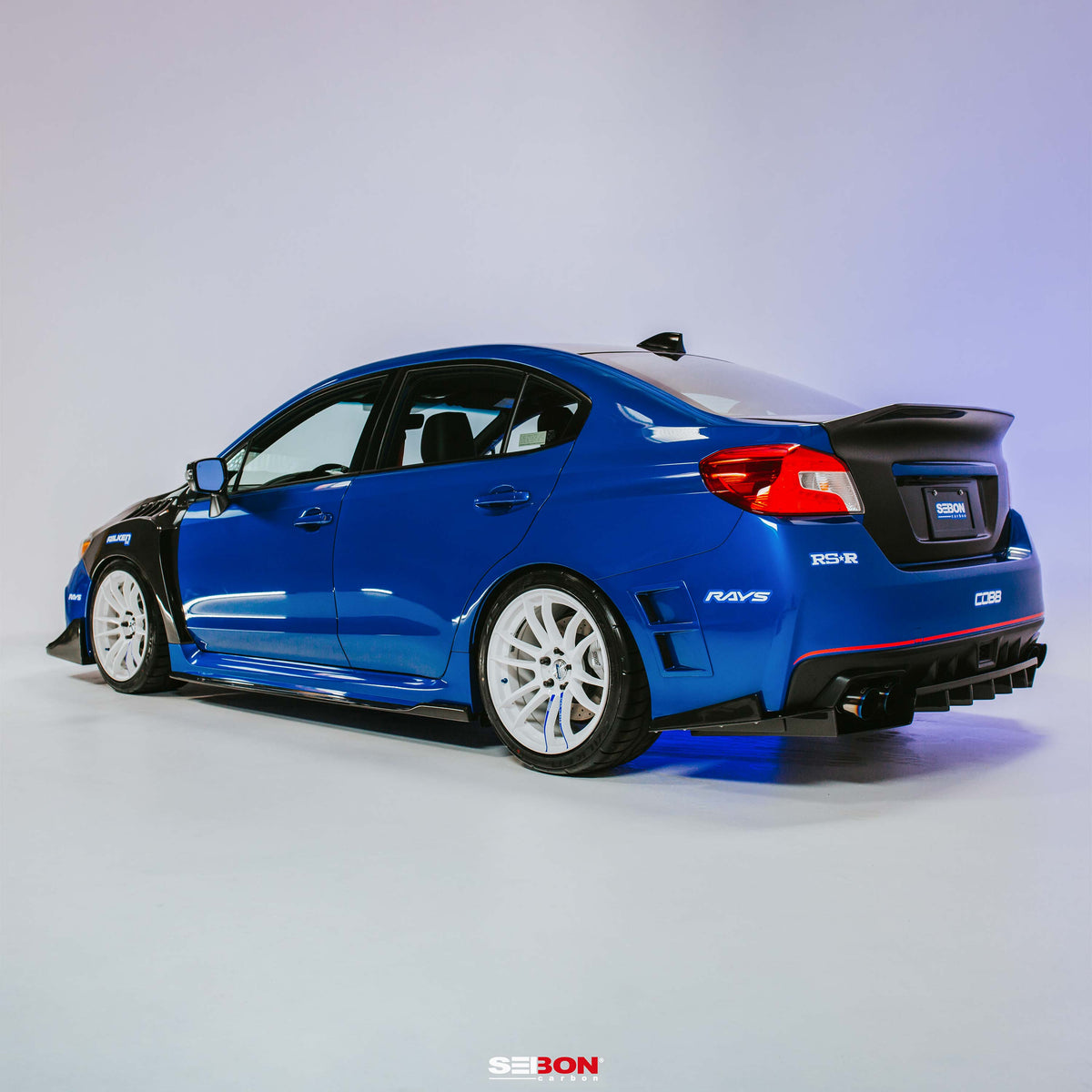 C-Style Carbon Fiber trunk lid for 2015-2021 Subaru WRX / STi