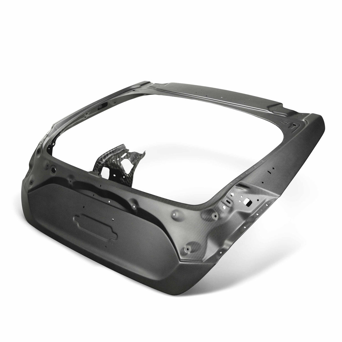 OEM-style dry carbon Fiber trunk lid for 2017-2021 Honda Civic Type R - Matte