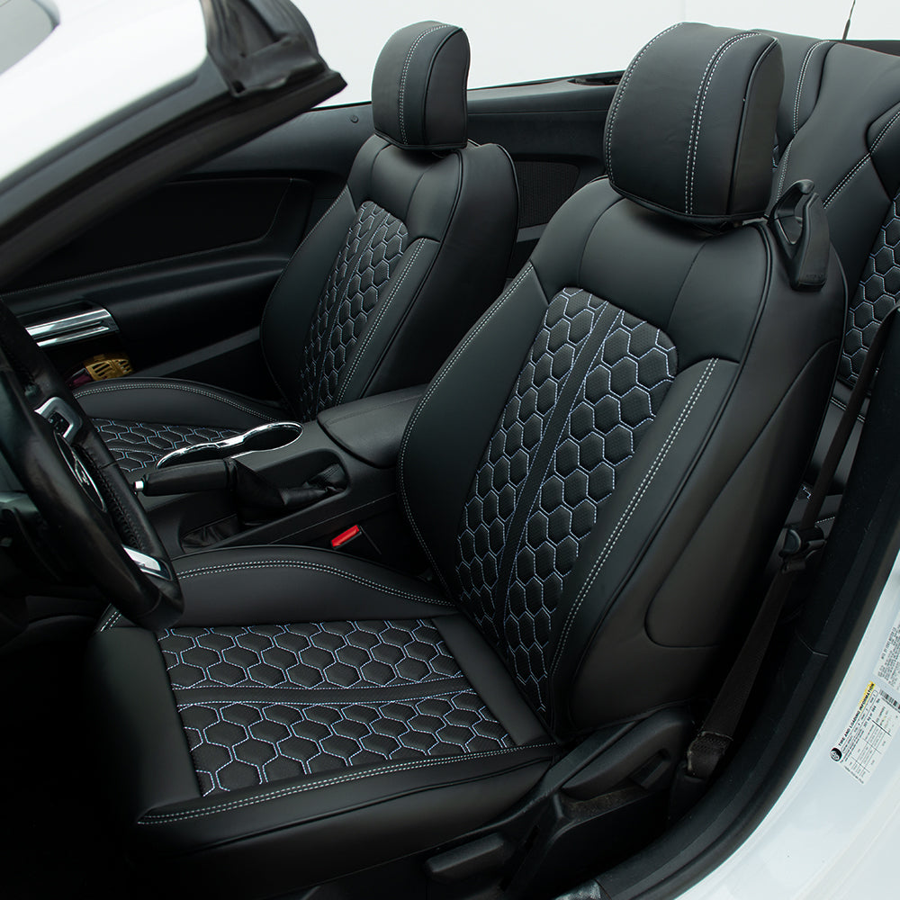 2015-23 Ford Mustang S550 Convertible Custom Seat Covers