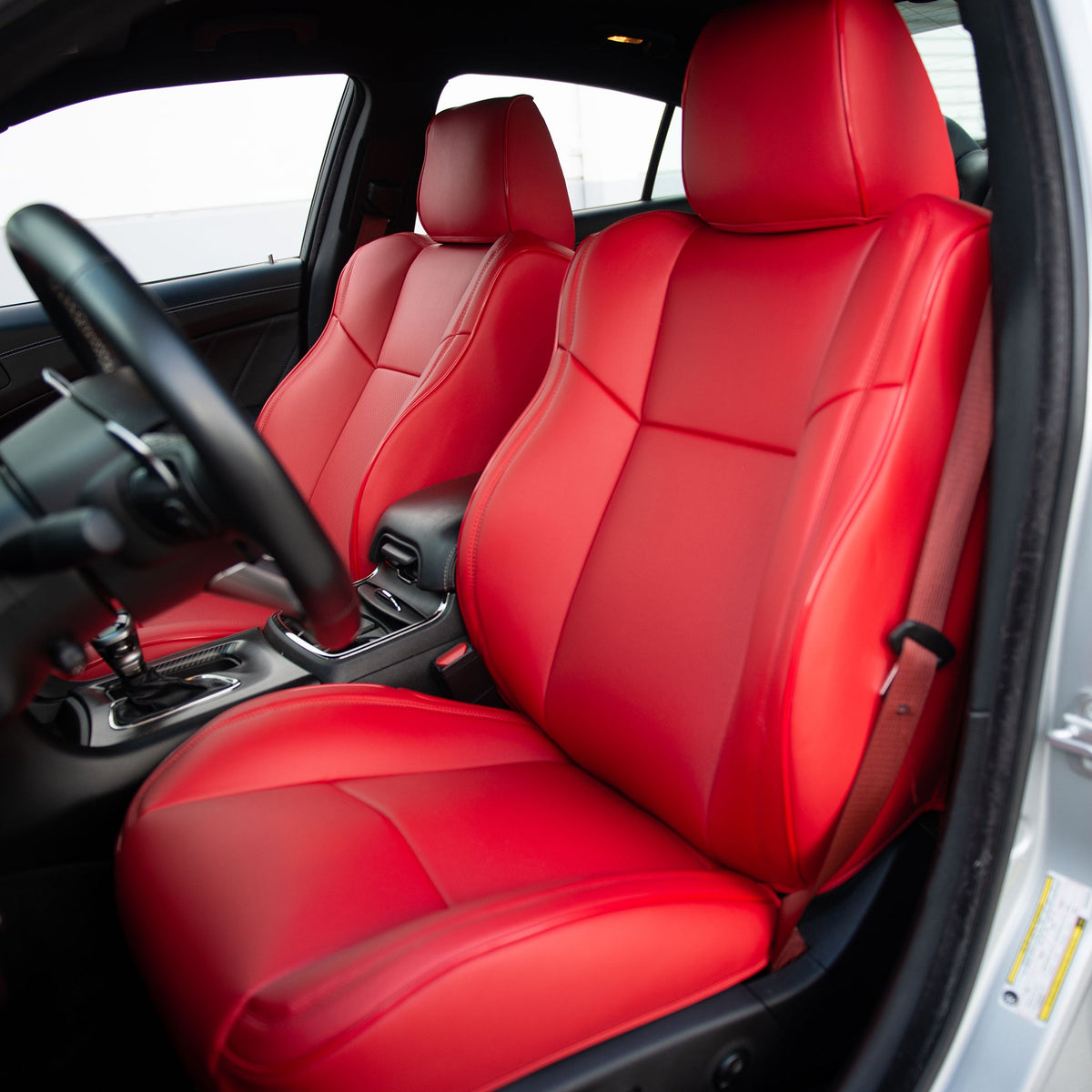 2015-23 Dodge Charger Custom Performance Leather Seat Covers