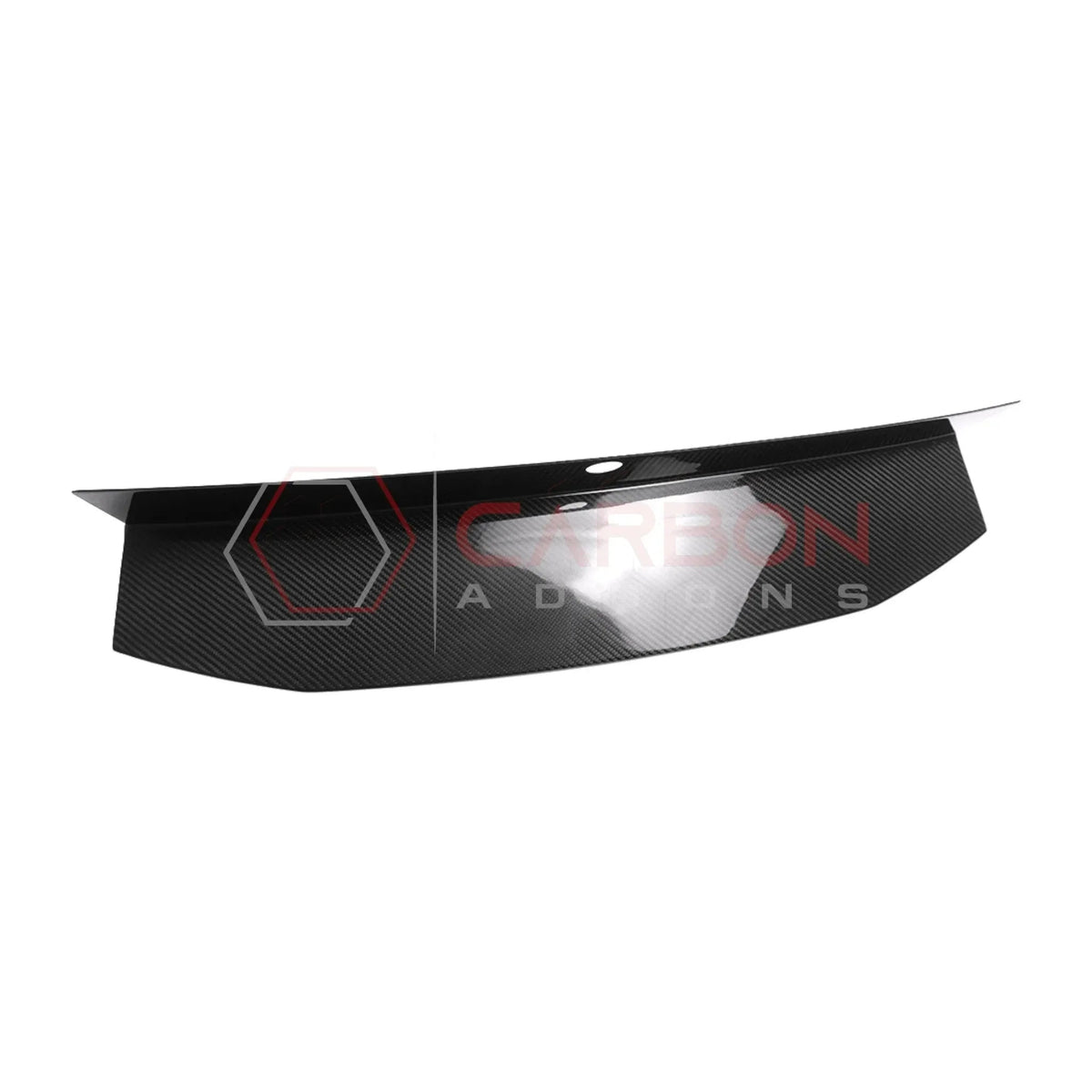 Real Carbon Fiber Rear Deck Lid Cover for 2024+ Ford Mustang