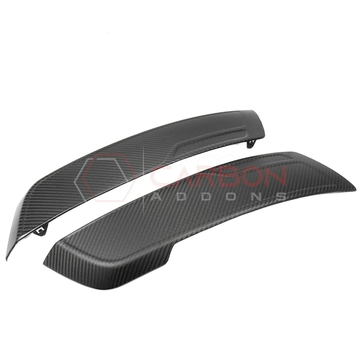 Real Carbon Fiber Rear Wheel Fender Flare Trim Insert For 2021–2024 Ford Bronco Raptor