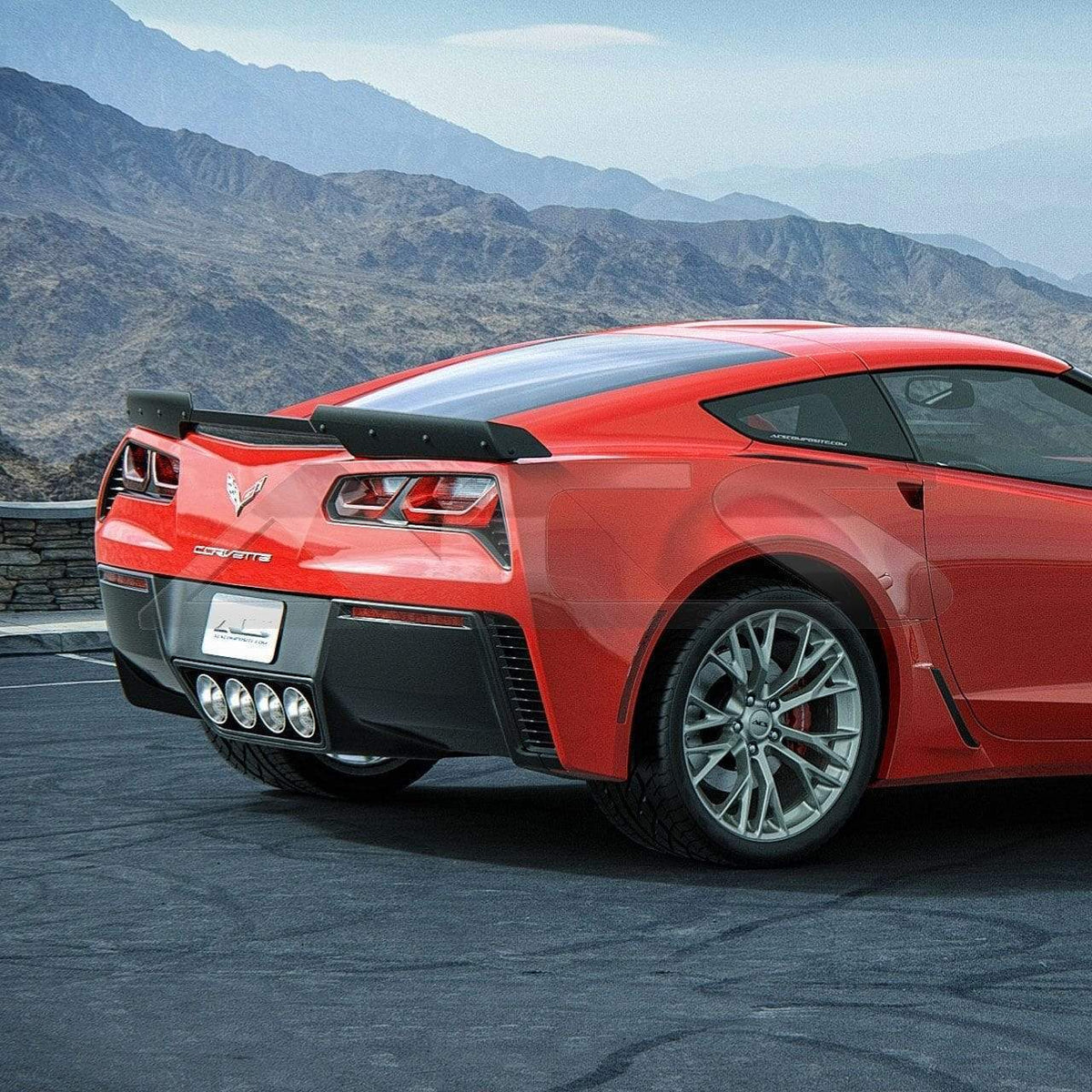 C7 Stingray - Z06 Brake Scoop For GM WB