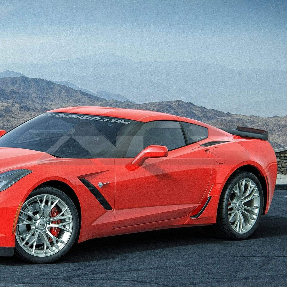 C7 Stingray - Z06 Brake Scoop For GM WB