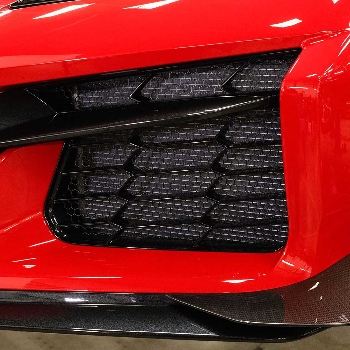C8 Z06 E-Ray GS Front Radiator Guards