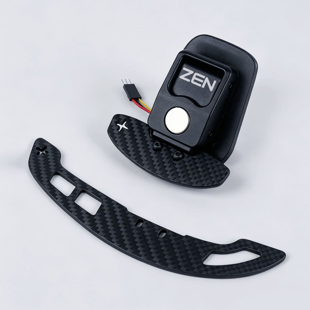 Zen Series™ Carbon Fiber Magnetic Paddle Shifters for Chevrolet C6 Corvette