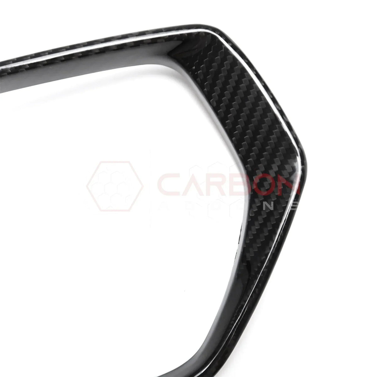 C8 Corvette Carbon Fiber Side Mirror Front Trim Cover