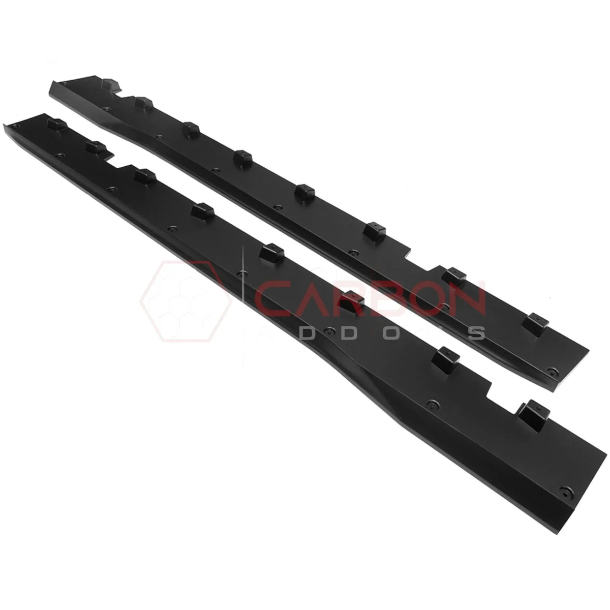 Dark Horse-Style Side Skirts for 2024+ Ford Mustang (ABS Plastic)
