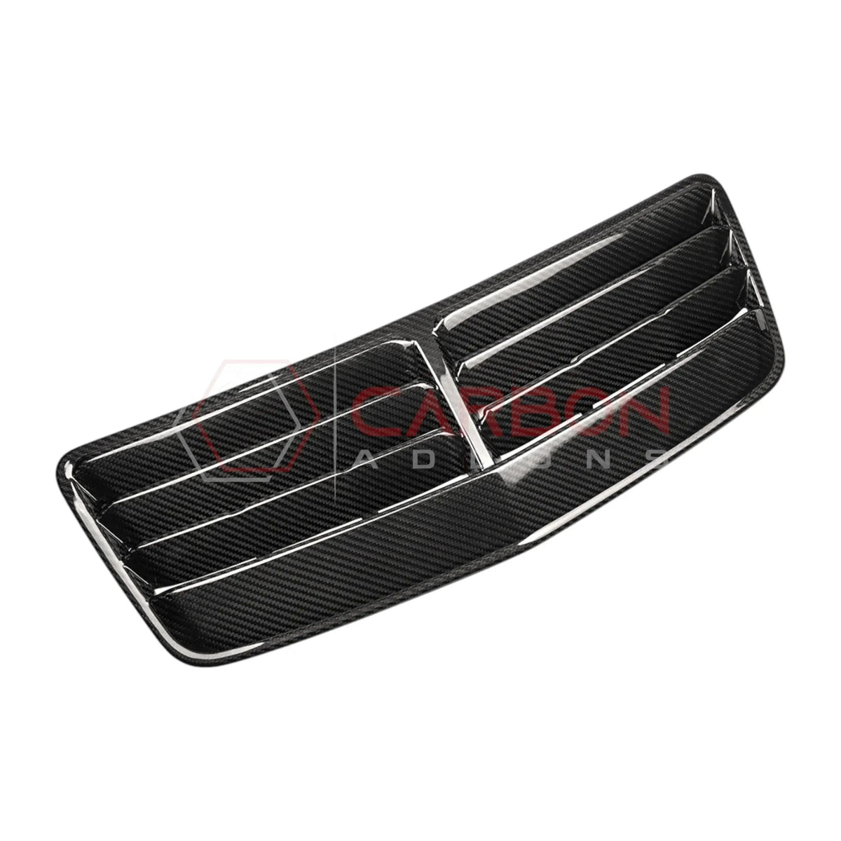 OEM-Style Direct Replacement Carbon Fiber Hood Vent for 2024+ Ford Mustang