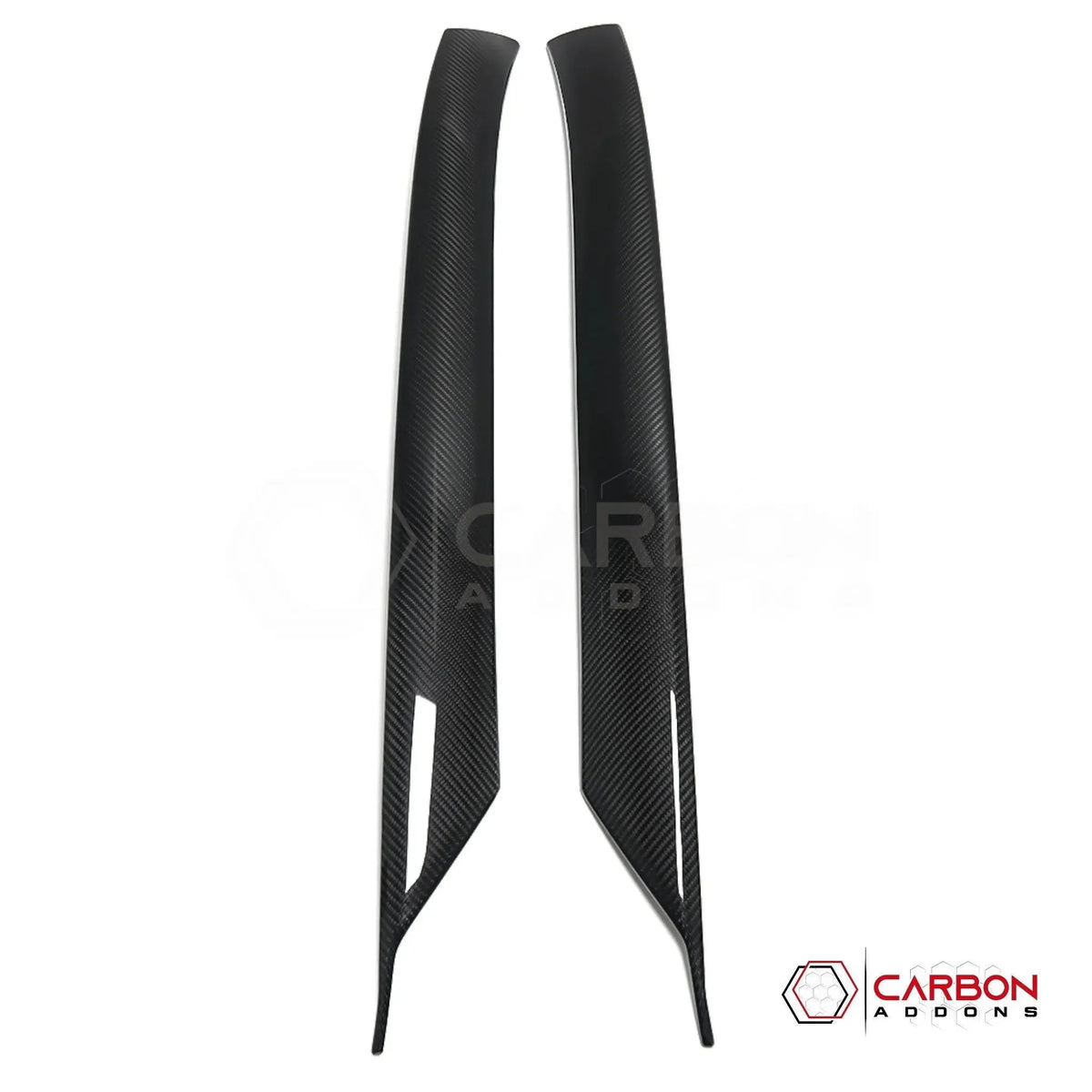 C8 Corvette Carbon Fiber A-Pillar Exterior Covers | Exterior Upgrade (2020-2027)