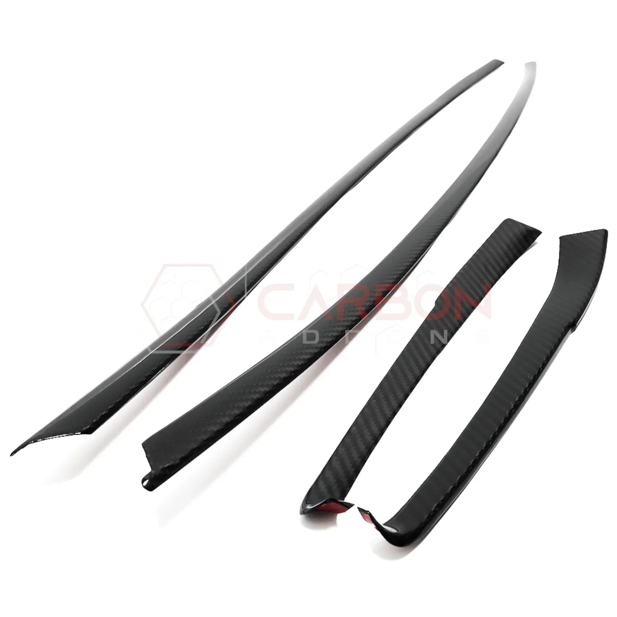 Carbon Fiber Side Window Sill Trim for Corvette C8 Stingray, Z51, Z06 (2020–2027) – Coupe or Convertible