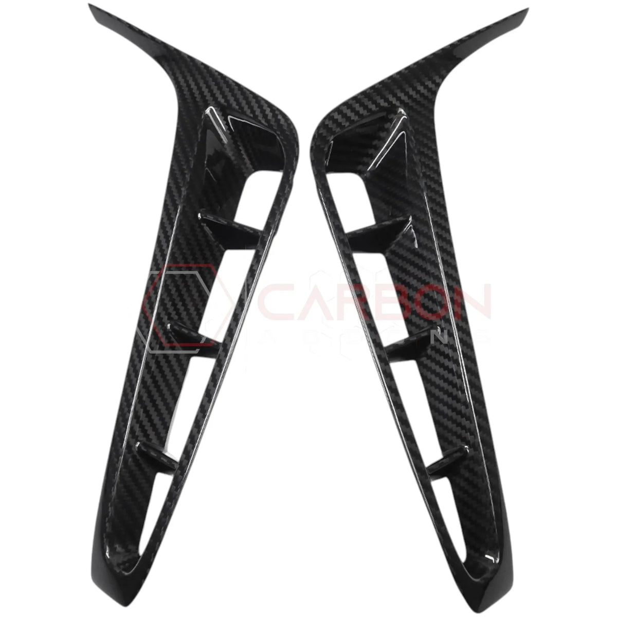 C8 Corvette Z06/ERay Carbon Fiber Rear Bumper Side Vent Cover