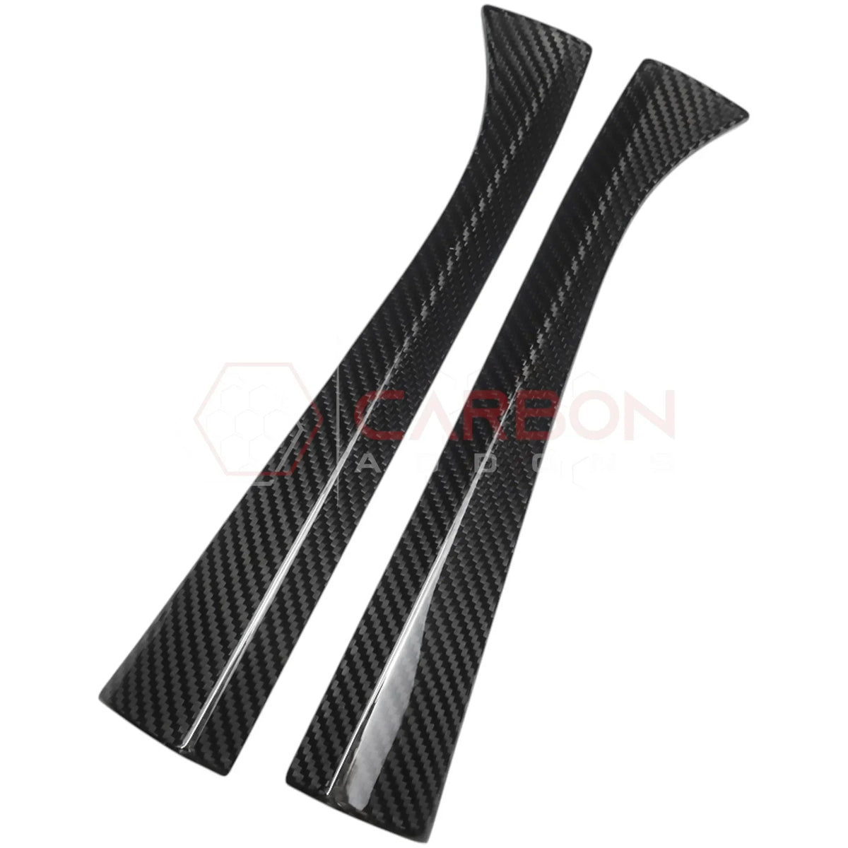 C8 Corvette Real Carbon Fiber Dashboard Side Trim Covers | Interior Upgrade (2020-2027)