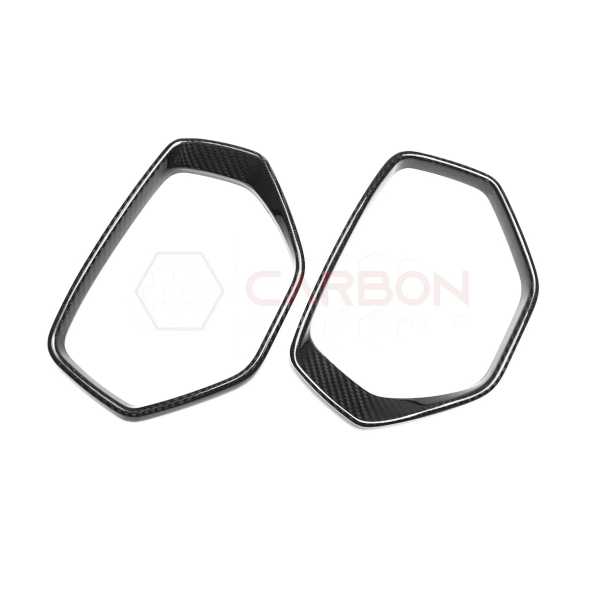 C8 Corvette Carbon Fiber Side Mirror Front Trim Cover