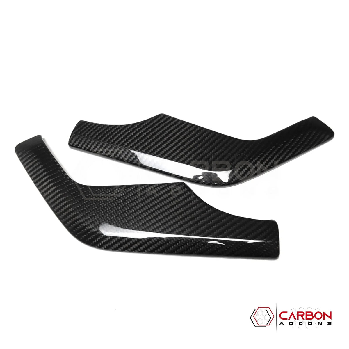C8 Corvette Real Carbon Fiber Dashboard Speaker Trim Covers | Interior Overlay (2020–2025)