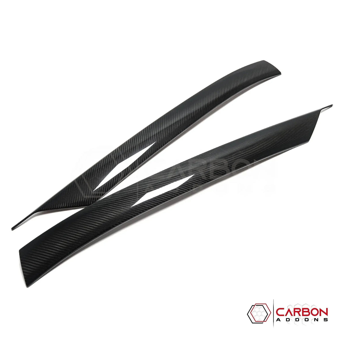 C8 Corvette Carbon Fiber A-Pillar Exterior Covers | Exterior Upgrade (2020-2027)