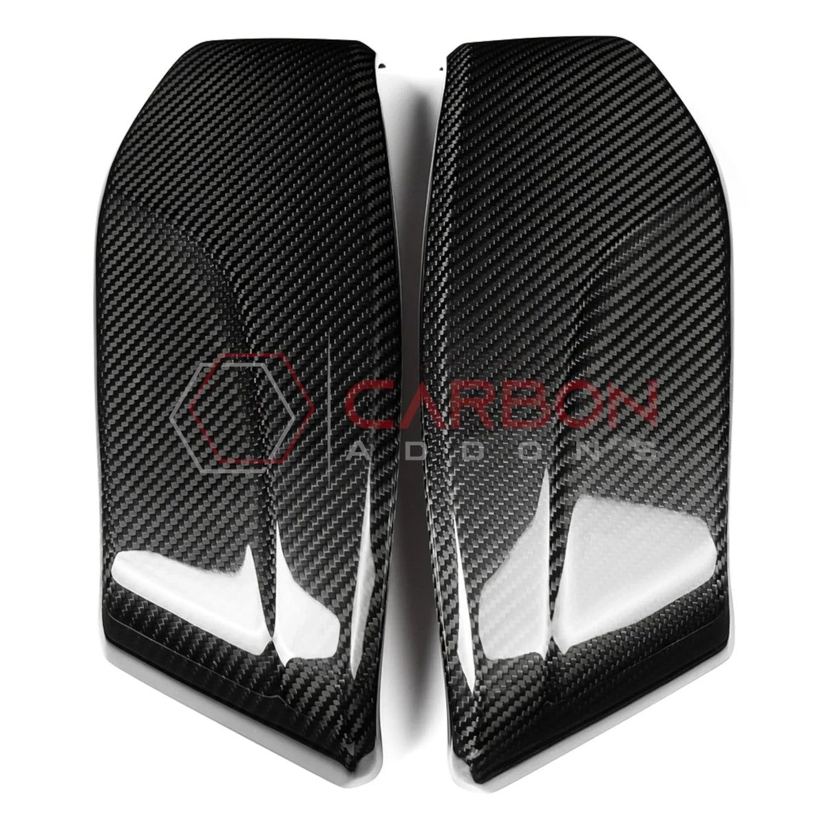 Real Carbon Fiber Interior Seat Side Panel Trim for Corvette C8 (2020–2027 Stingray, Z51, Z06)