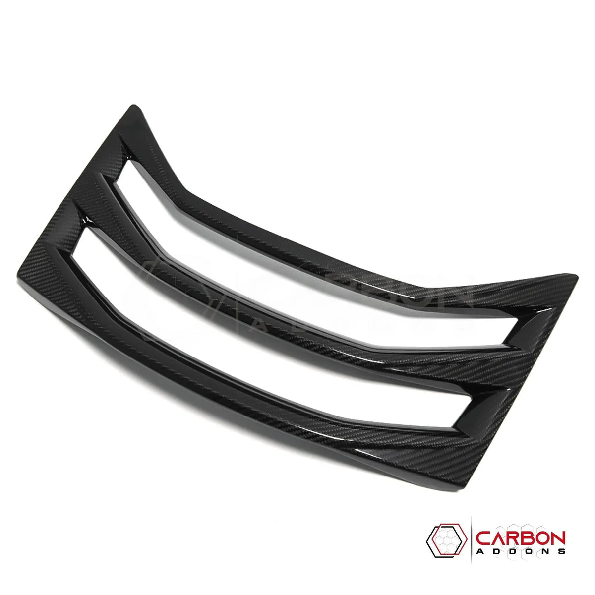 C8 Corvette Convertible Carbon Fiber Rear Hatch Vent Cover | Exterior Upgrade (2020–2027)